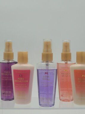 Victoria's Secret Ultimate Fantasy 5 Pc Mist & Lotion Set Passion Struck 2 fl oz